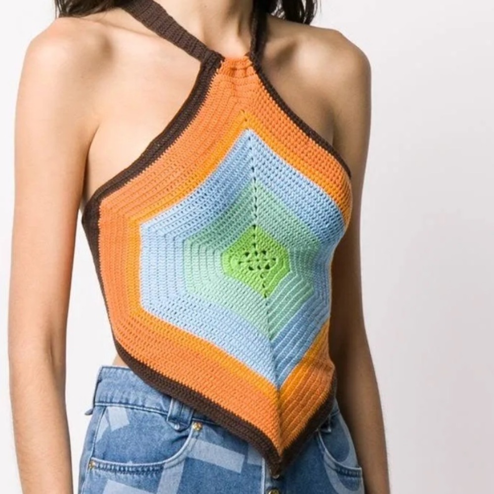 House of Sunny Knit Halter Top